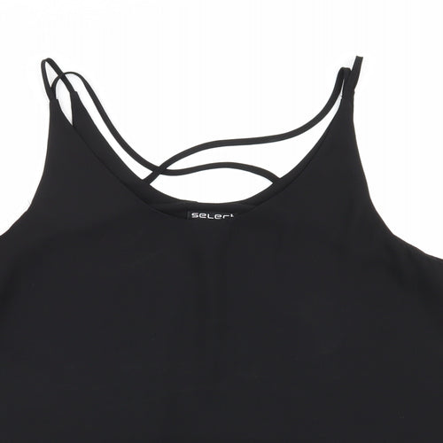 Select Womens Black   Basic Blouse Size 16
