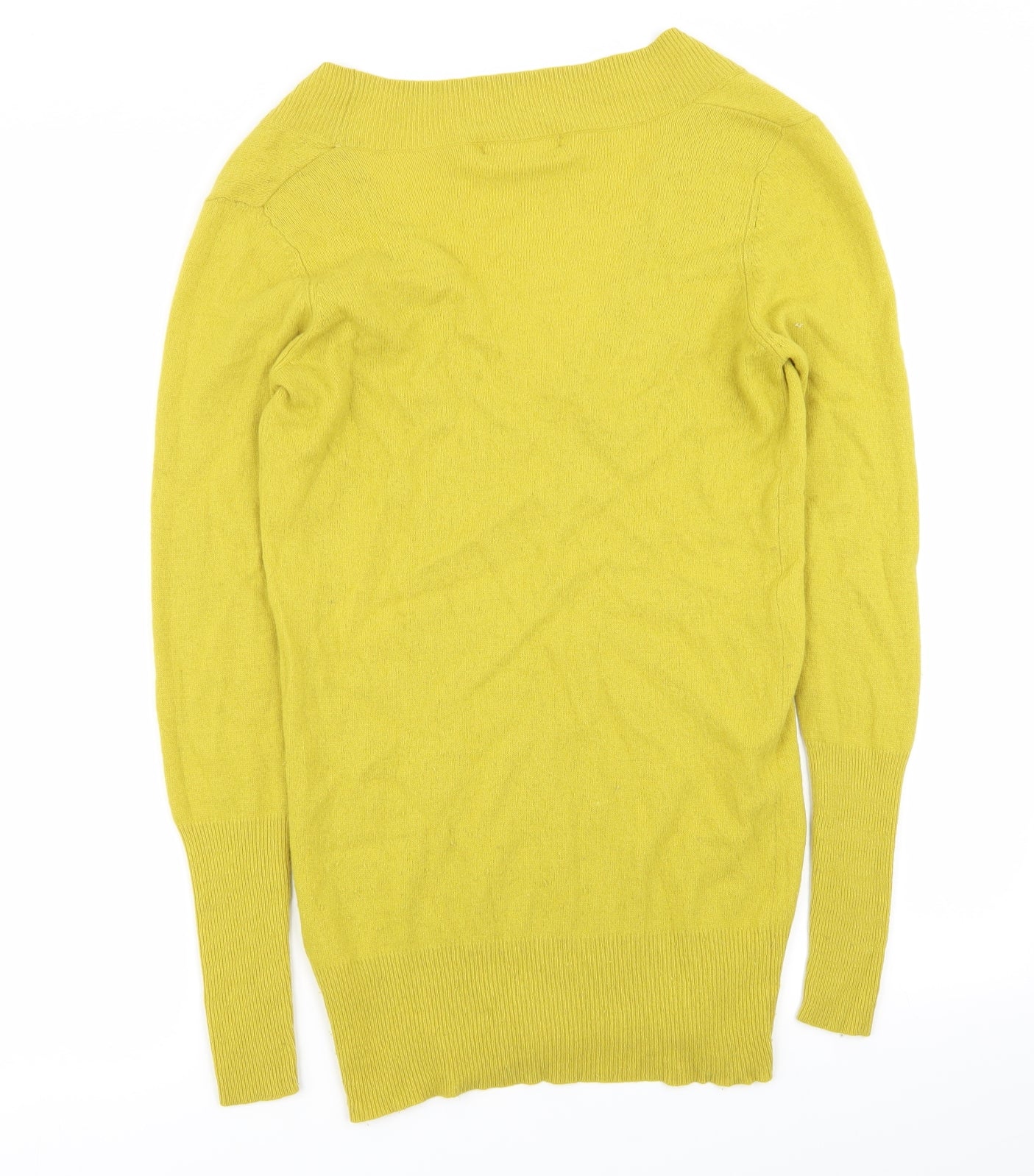 Chocolate Womens Yellow   Pullover Jumper Size 10