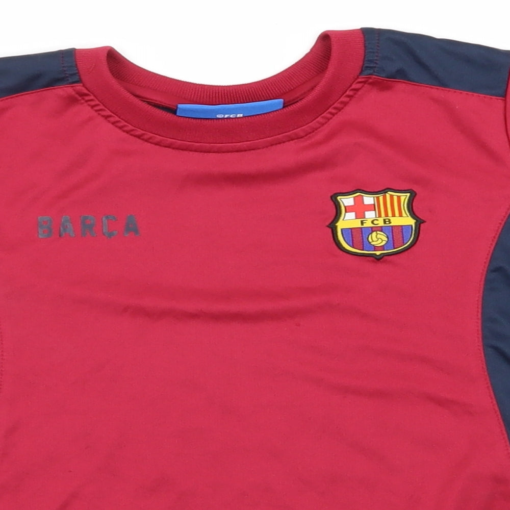 Barcelona Boys Multicoloured   Basic T-Shirt Size S