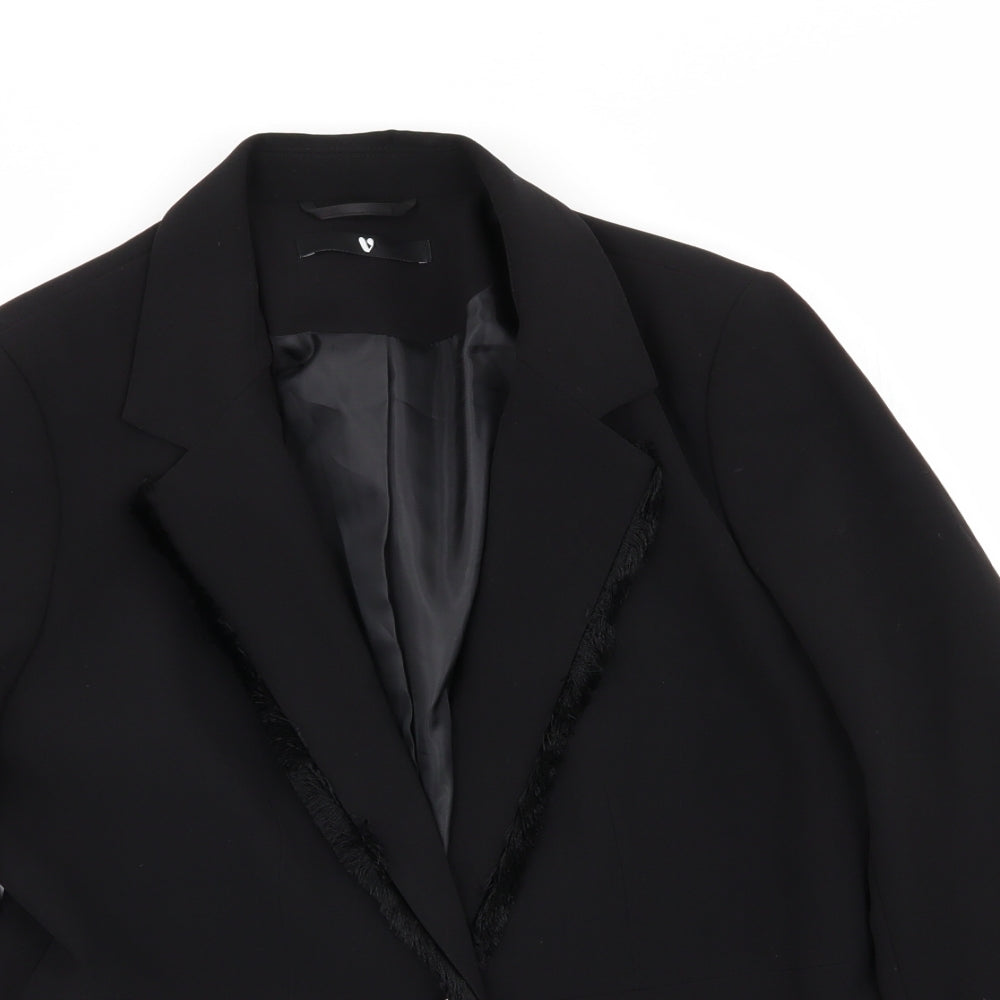 by very Womens Black   Jacket Blazer Size 14