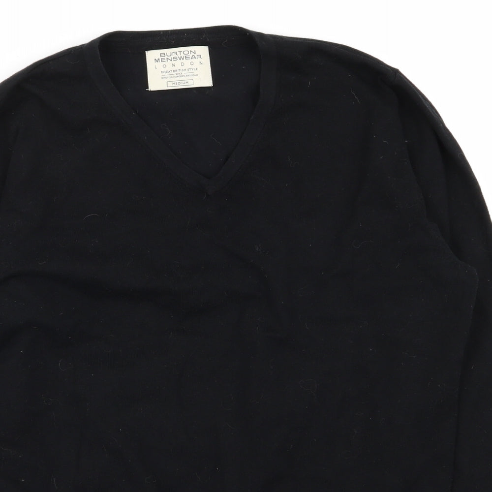 burton menswear Mens Black   Pullover Jumper Size M