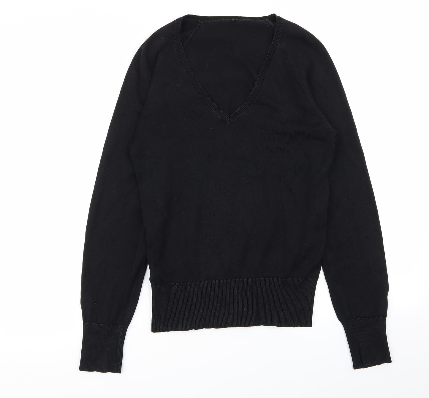 Asda George Girls Black   Pullover Jumper Size 14-15 Years  - School Jumper