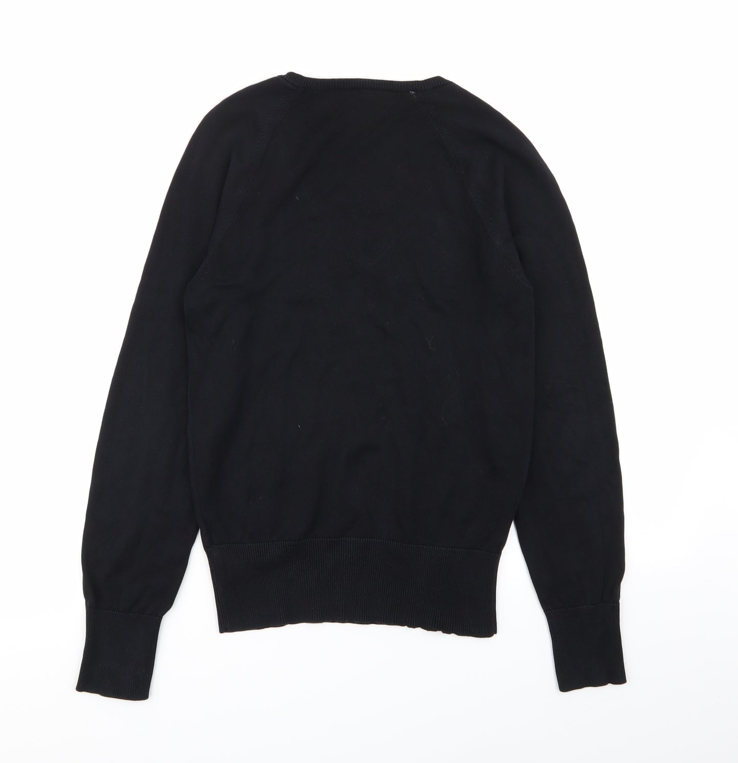 Asda George Girls Black   Pullover Jumper Size 14-15 Years  - School Jumper