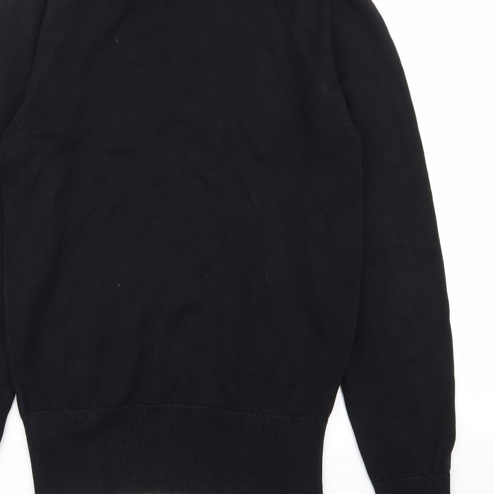 Asda George Girls Black   Pullover Jumper Size 14-15 Years  - School Jumper