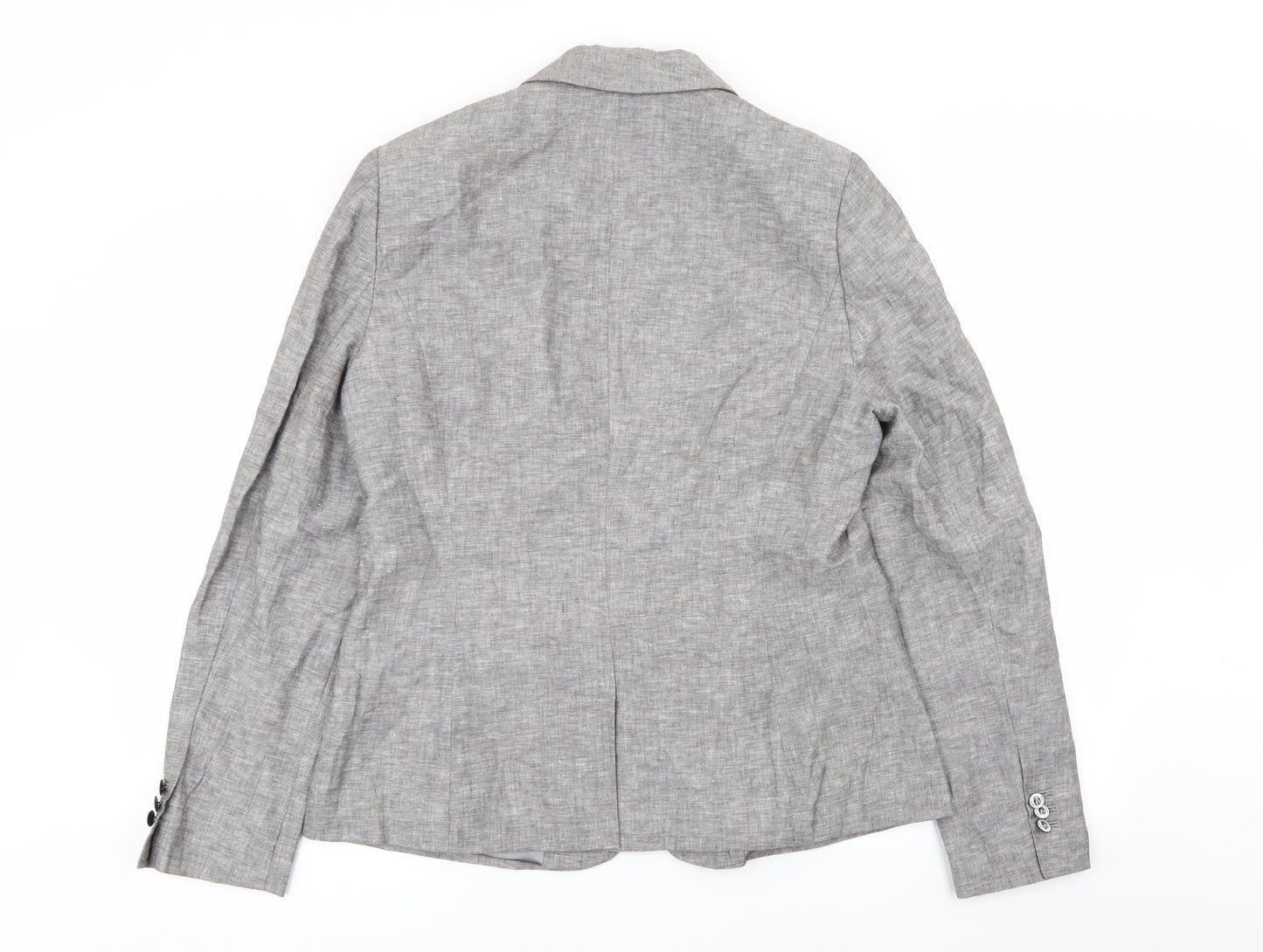 Papaya Womens Grey   Jacket Blazer Size 14