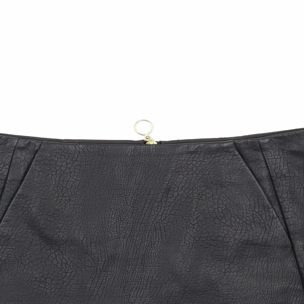 Topshop Womens Black   Mini Skirt Size 6