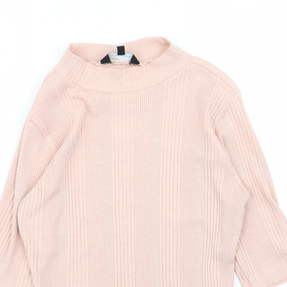 New Look Womens Pink   Basic T-Shirt Size 12