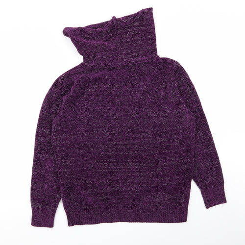 anna rose Womens Purple   Pullover Jumper Size L