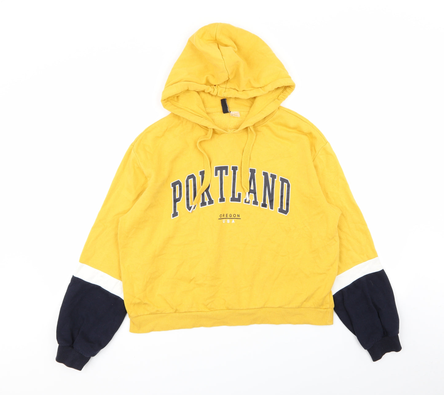 Divided by H&M Womens Yellow   Pullover Jumper Size M