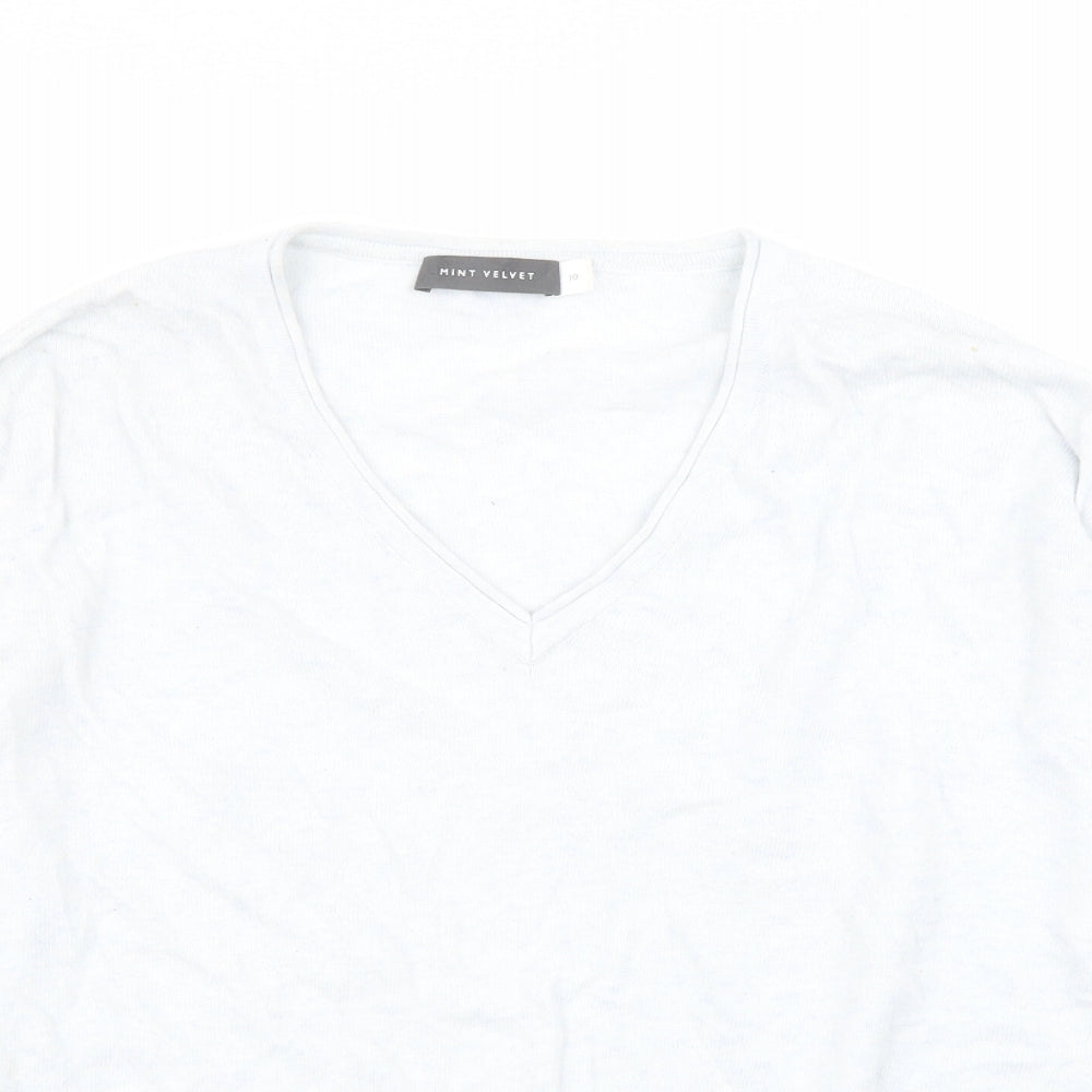 Mint Velvet Womens Blue   Pullover Jumper Size 10