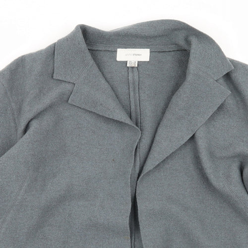 anne storey Womens Grey   Overcoat Coat Size 16
