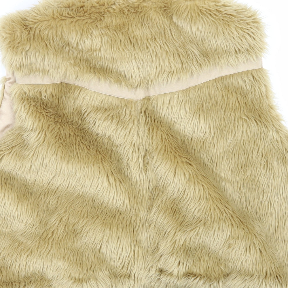 Asda George Womens Beige   Gilet Coat Size 24