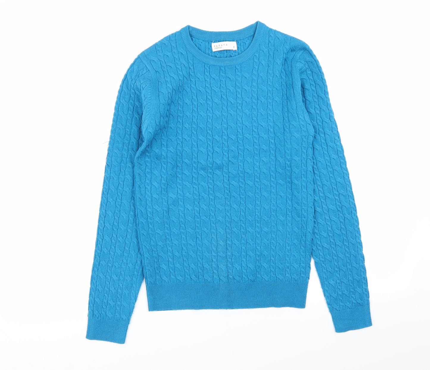 Papaya Womens Blue   Pullover Jumper Size 8
