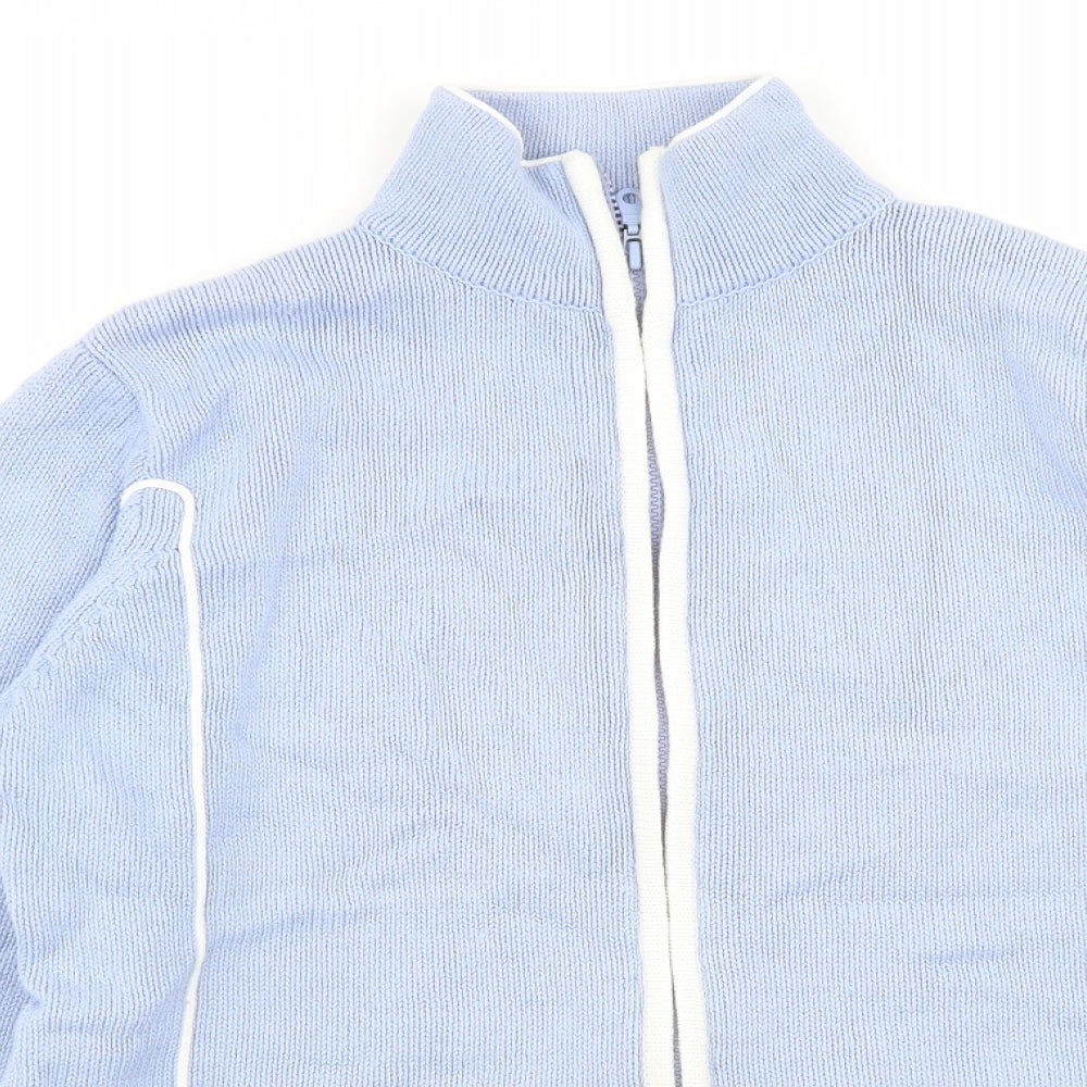 Primark Womens Blue   Full Zip Jumper Size 18
