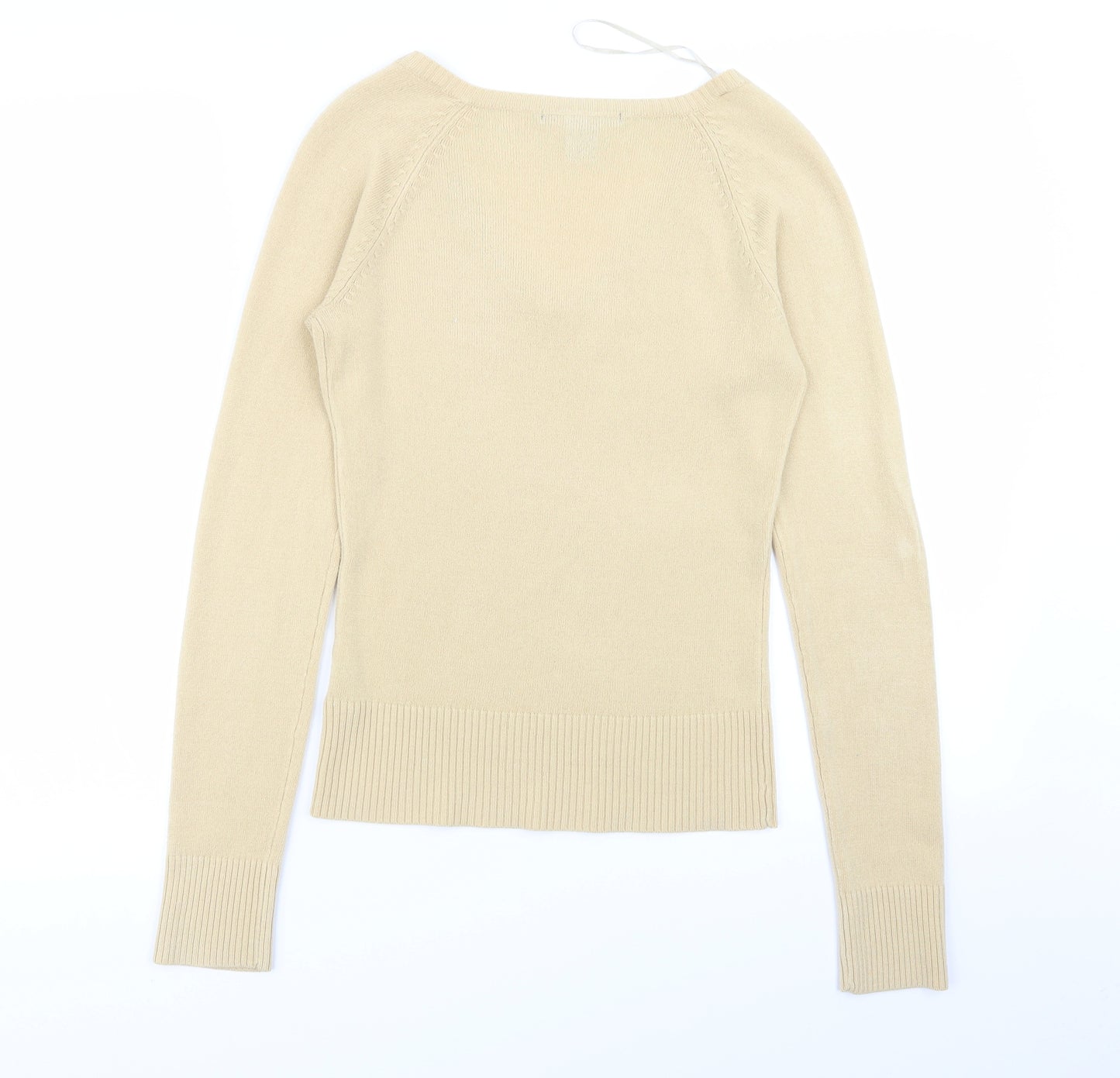 H&M Womens Beige   Pullover Jumper Size XS