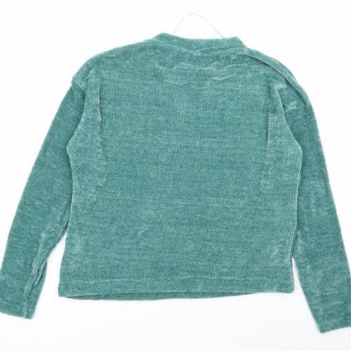 oodji Womens Green   Pullover Jumper Size XS