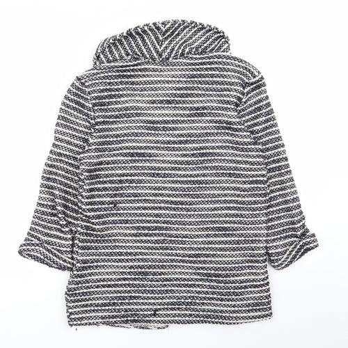Asda George Womens Multicoloured Striped  Cardigan Jumper Size 8