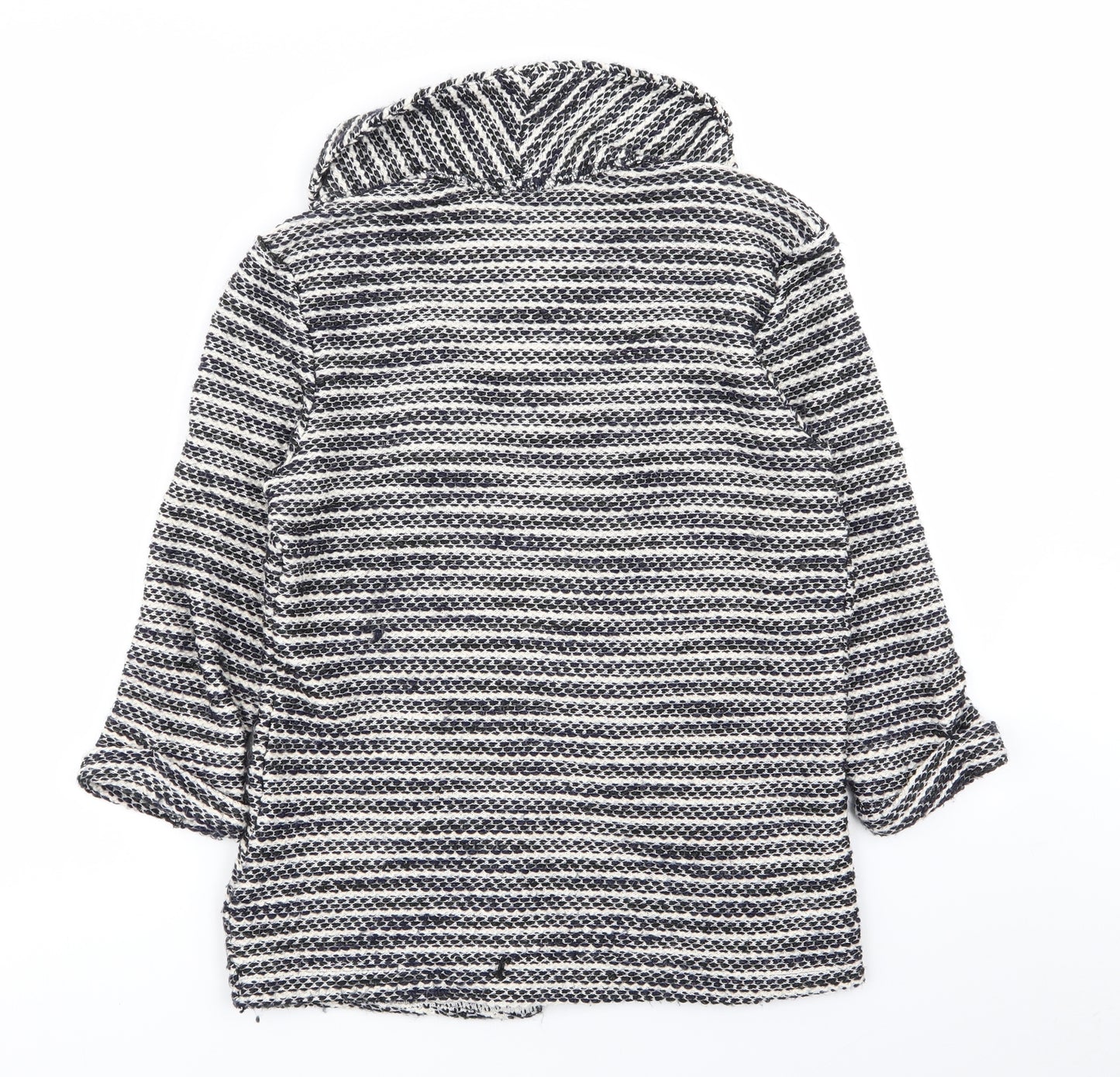 Asda George Womens Multicoloured Striped  Cardigan Jumper Size 8