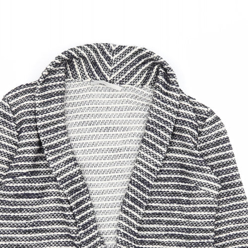 Asda George Womens Multicoloured Striped  Cardigan Jumper Size 8