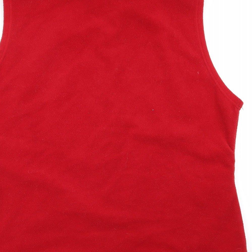 EWM Womens Red   Full Zip Jumper Size 18  - size 18-20