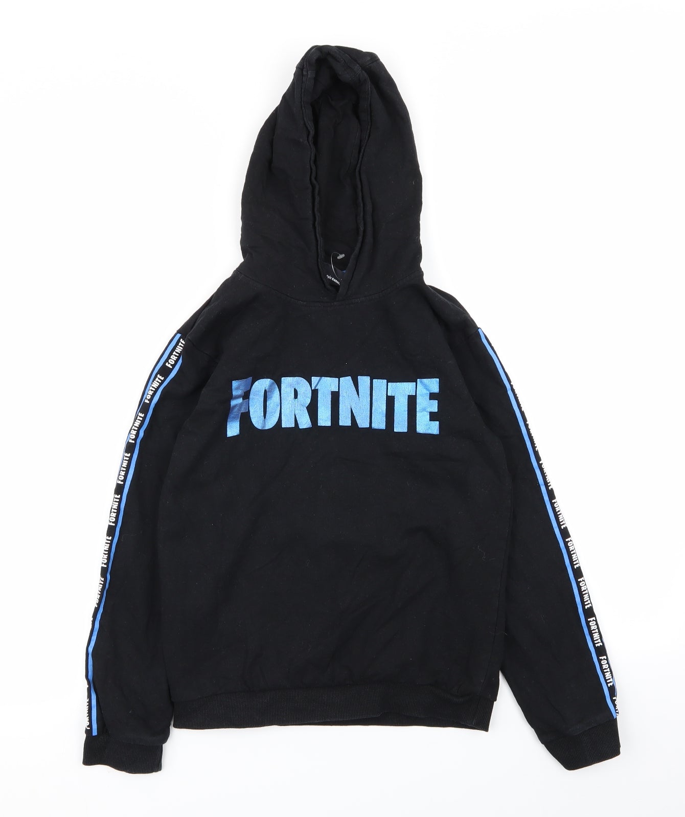 fortnight Boys Black   Pullover Jumper Size 12 Years