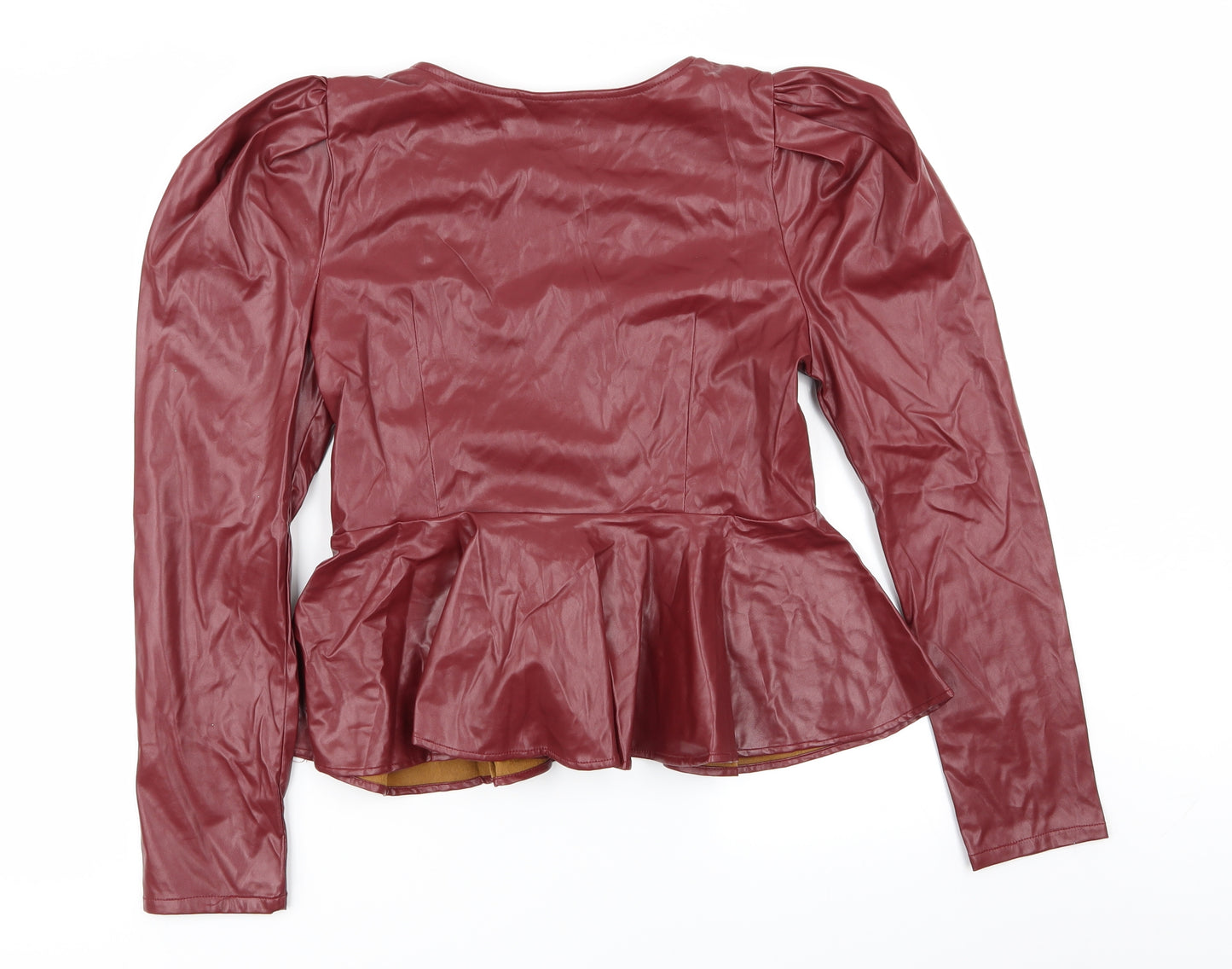 SheIn Womens Red   Jacket Blazer Size 8