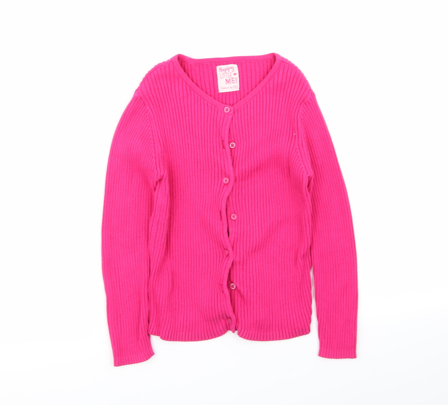 F&F Girls Pink   Cardigan Jumper Size 6-7 Years