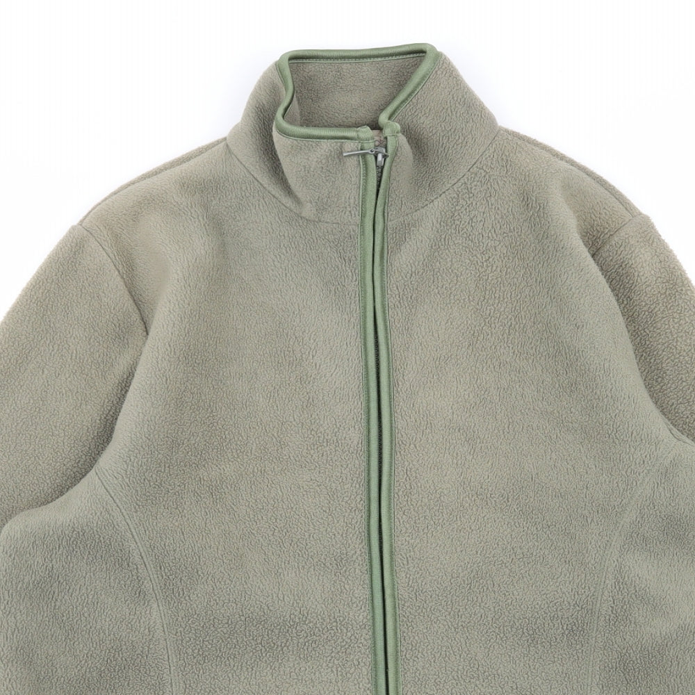 bonmarche Mens Green   Full Zip Jumper Size M