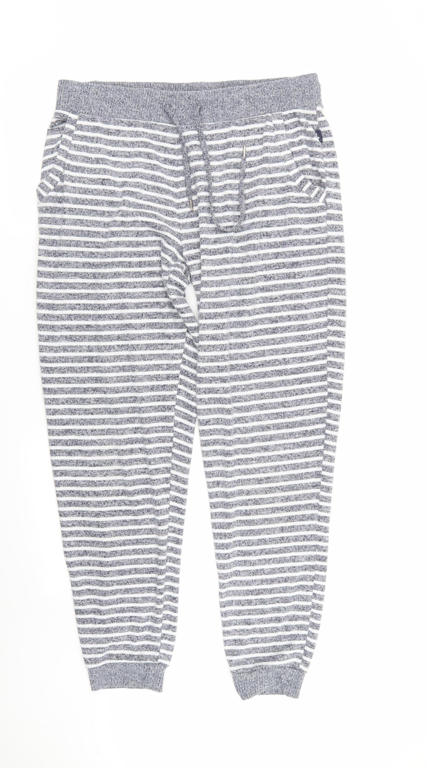 Primark Womens Multicoloured Striped  Babydoll Lounge Set Size 12  - size 12-14