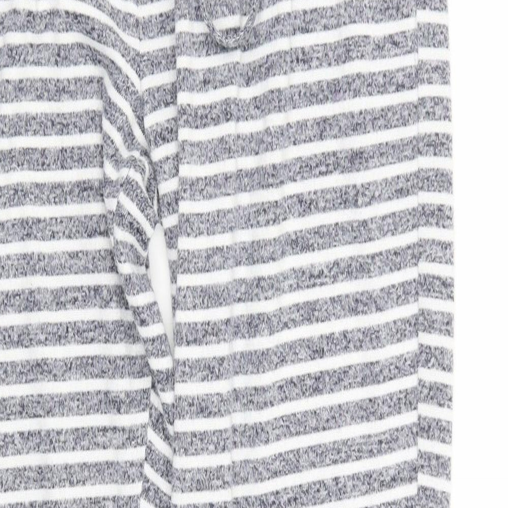 Primark Womens Multicoloured Striped  Babydoll Lounge Set Size 12  - size 12-14
