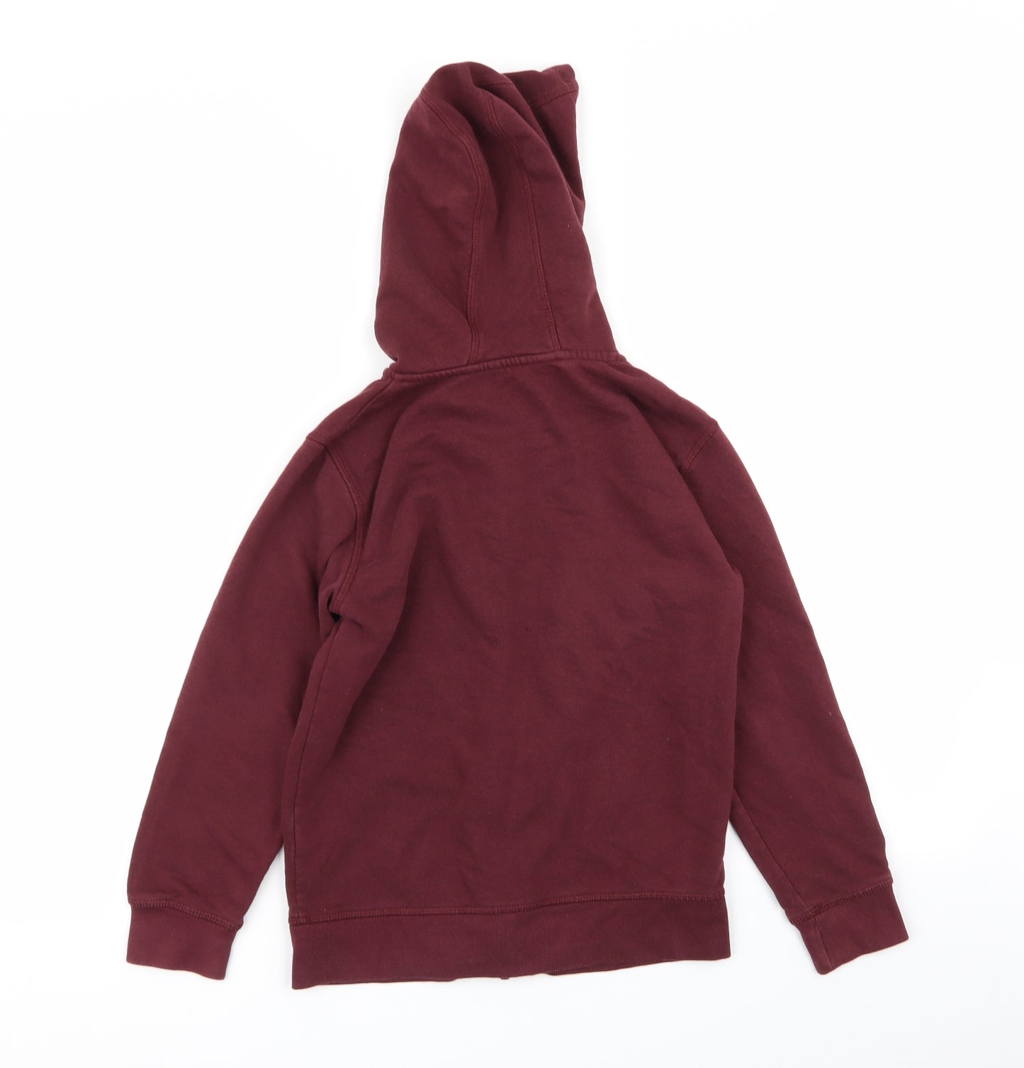 Asda George Boys Red   Full Zip Jumper Size 8-9 Years