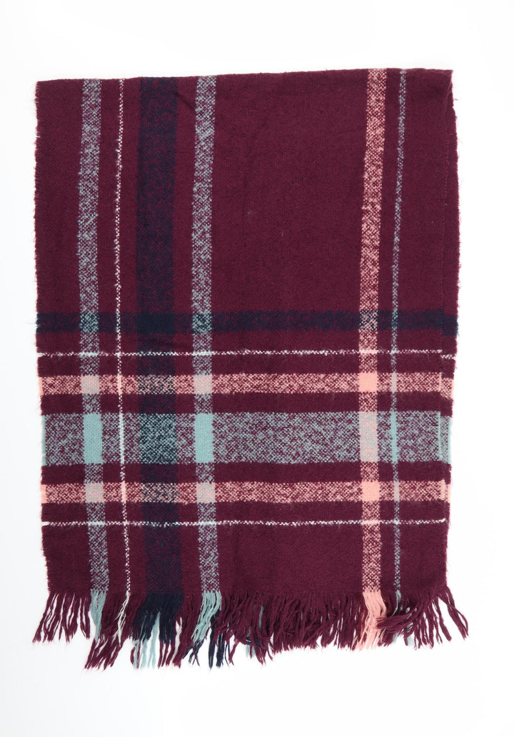 Preworn Womens Multicoloured Geometric   Scarf