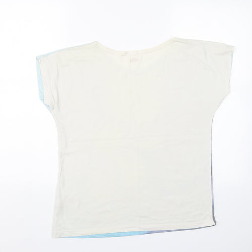 M &S Girls White   Top Pyjama Top Size 13-14 Years  - Tatty teddy
