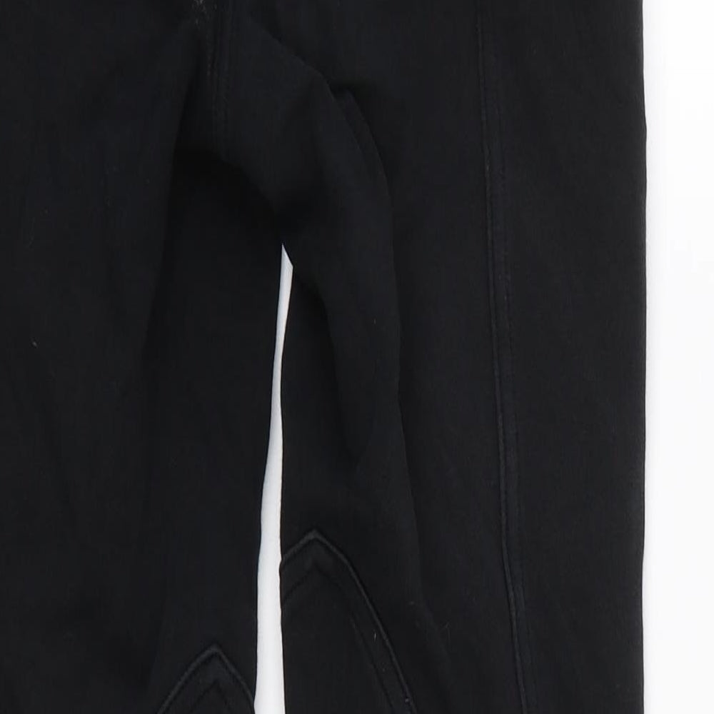 Foyganza Womens Black   Compression Leggings Size L L24 in