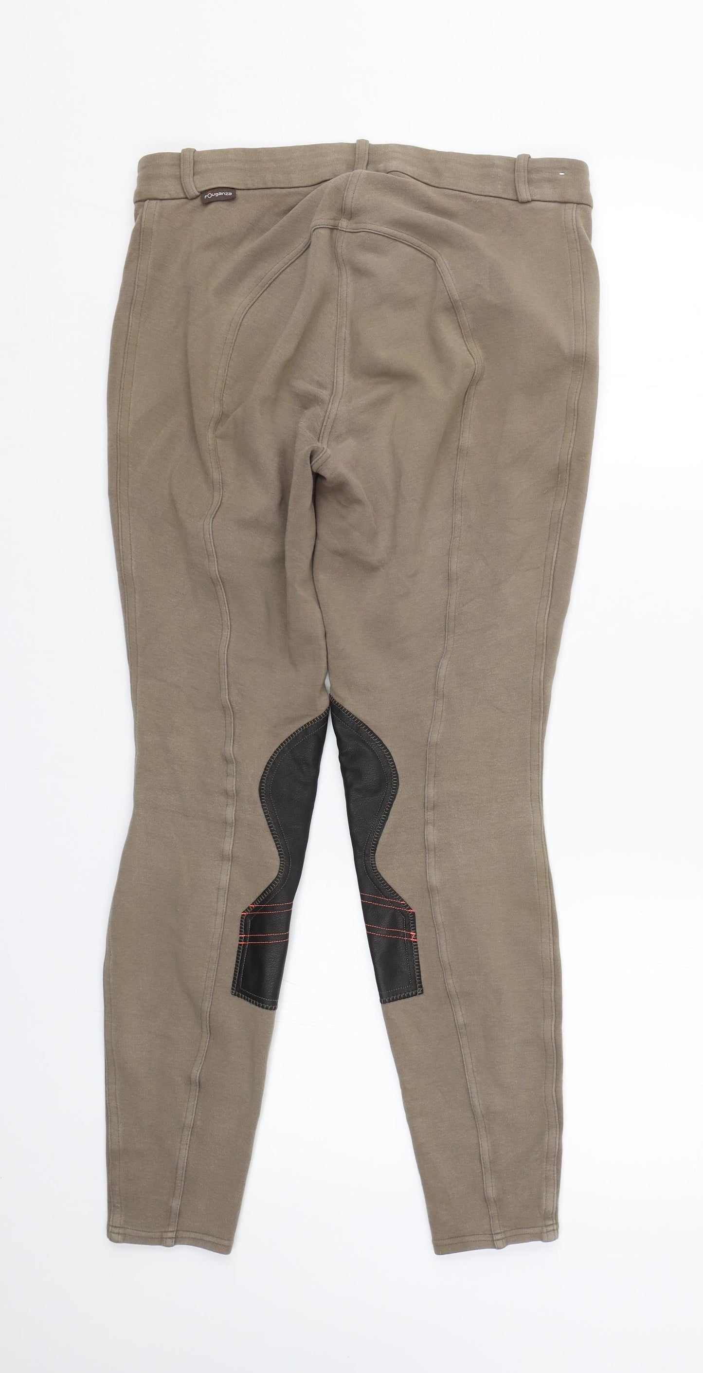 DECATHLON Womens Brown   Compression Leggings Size L L26 in