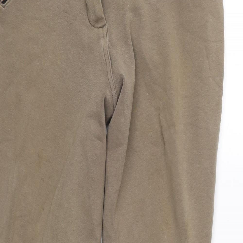 DECATHLON Womens Brown   Compression Leggings Size L L26 in