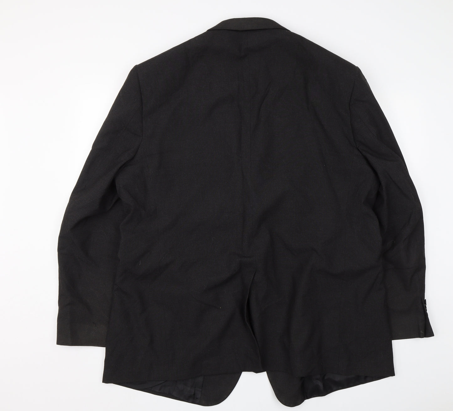 M&S Mens Black   Jacket Suit Size 50