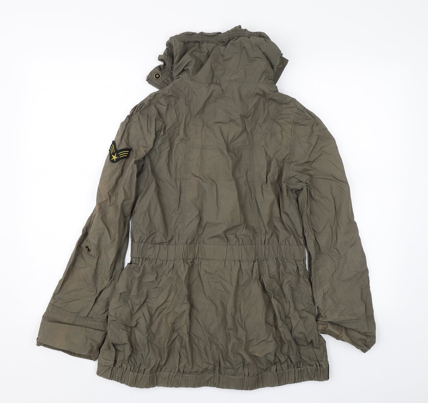 New Look Girls Green   Parka Coat Size 14-15 Years