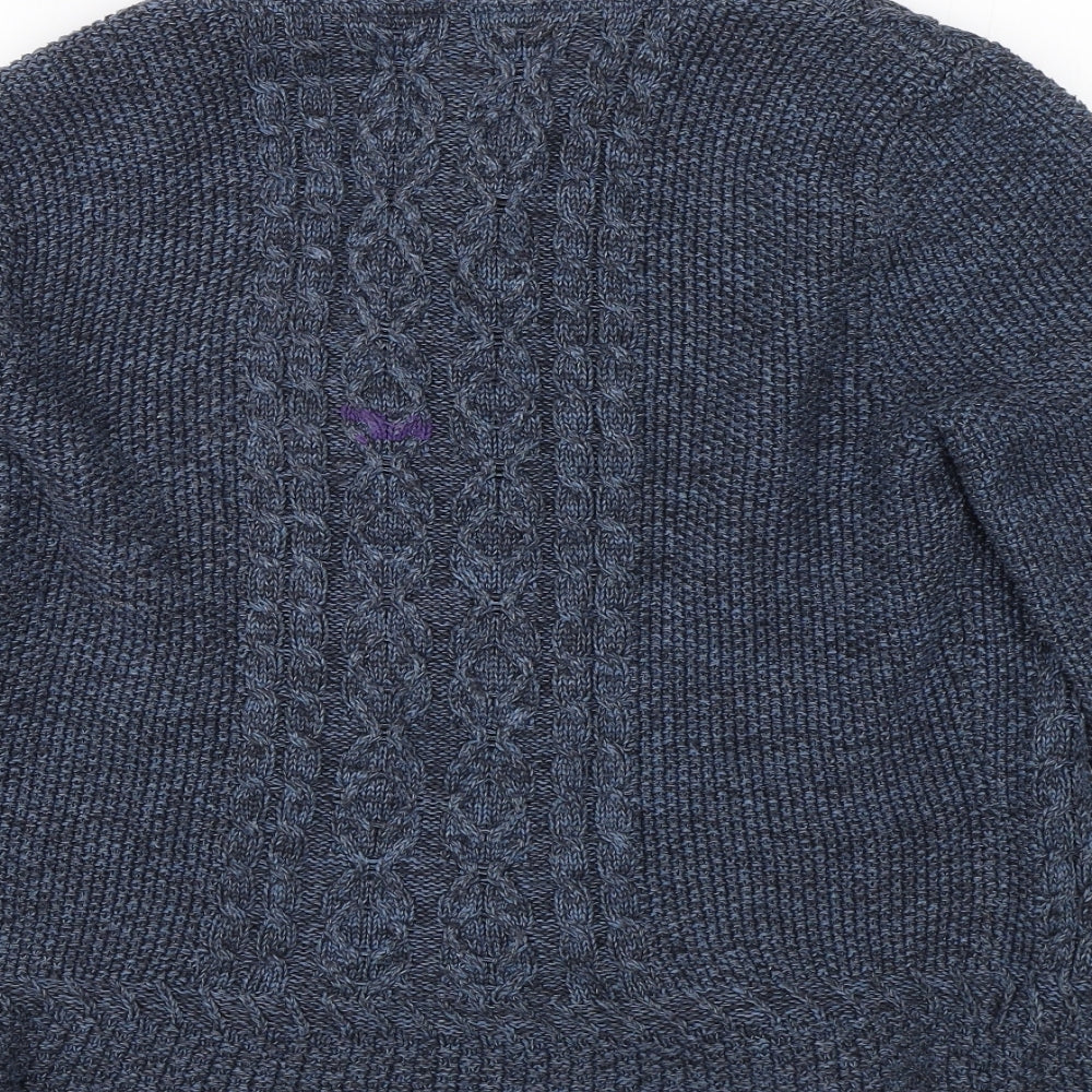 Maine Womens Blue   Cardigan Jumper Size 14