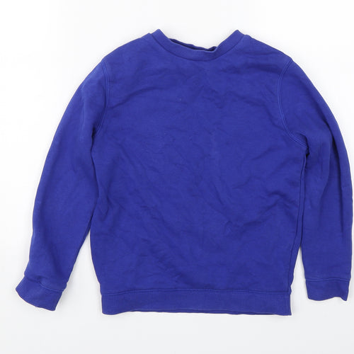 TU Boys Blue   Pullover Sweatshirt Size 6 Years