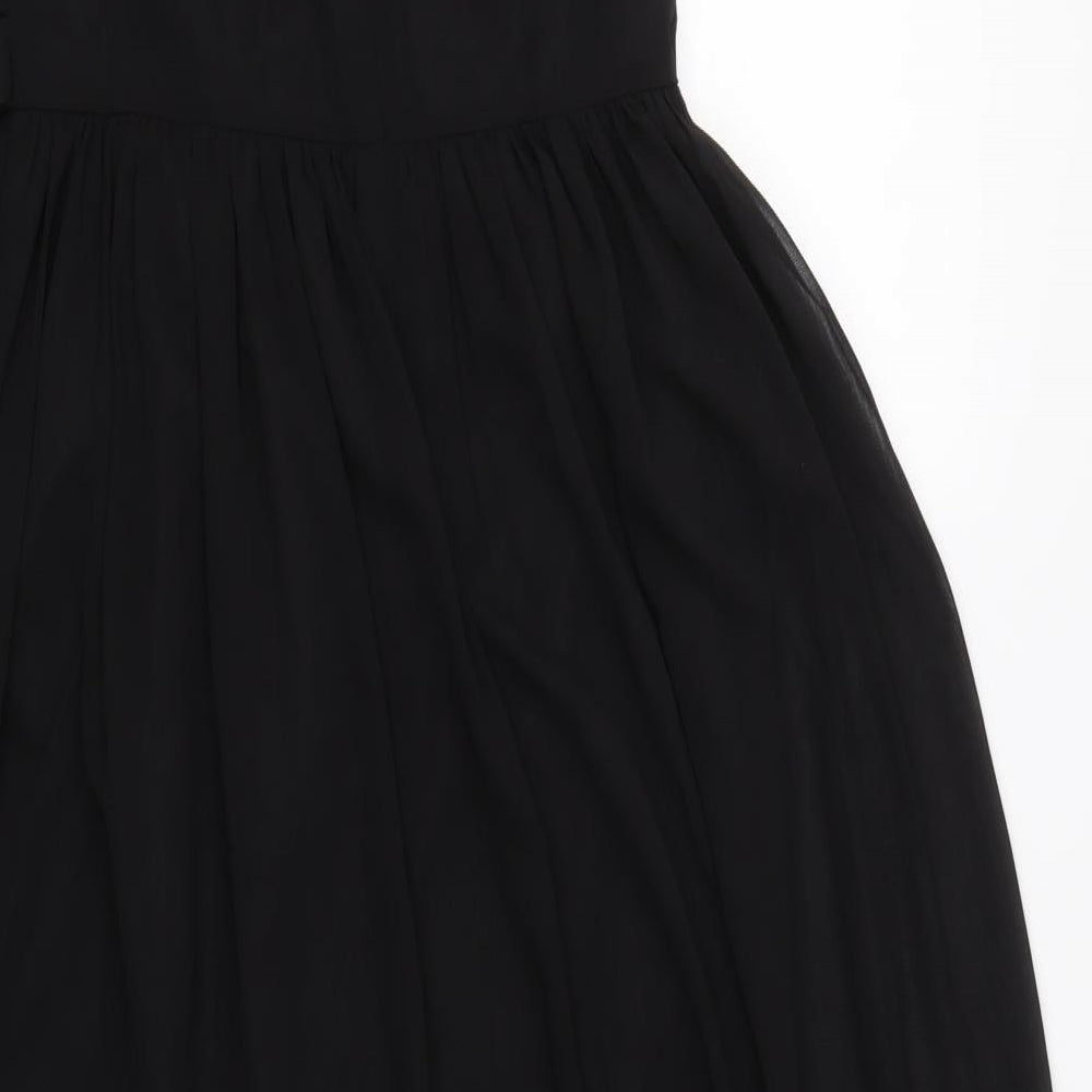 Iefiel Womens Black   Fit & Flare  Size 10