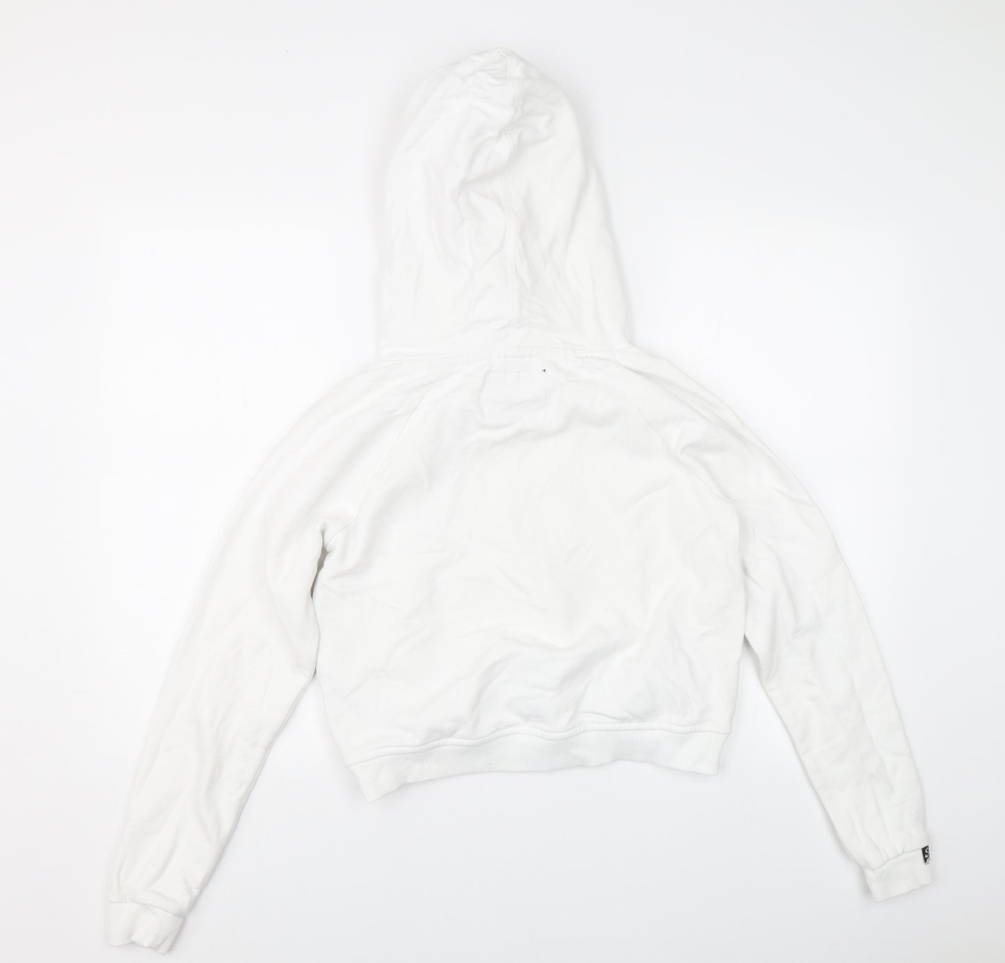 Superdry Womens White   Pullover Hoodie Size 8