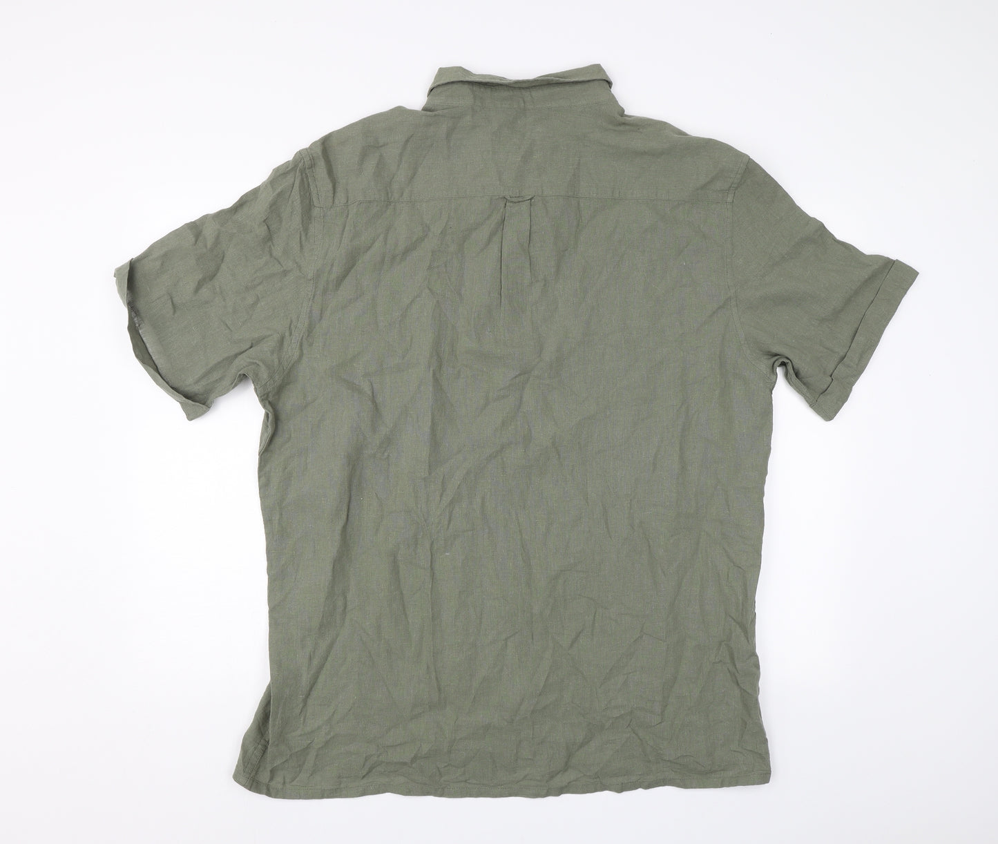 Primark Mens Green    Button-Up Size 2XL