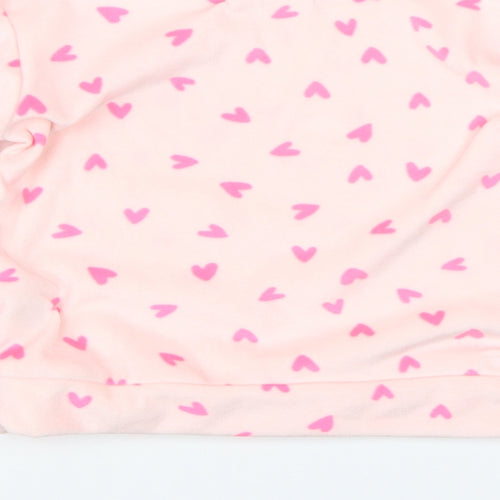 Jeff&co Girls Pink Polka Dot  Top Pyjama Top Size 4-5 Years  - Hearts