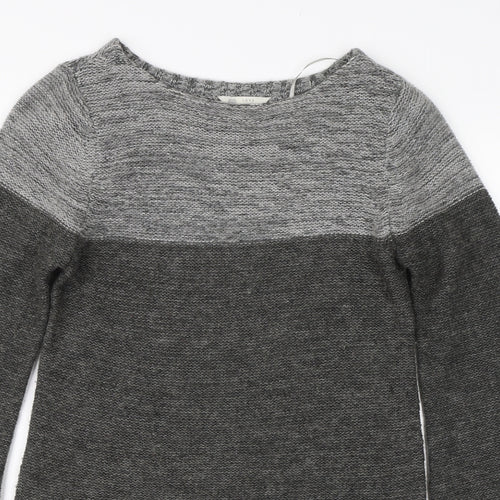 BHS Womens Grey  Knit Pullover Jumper Size 10