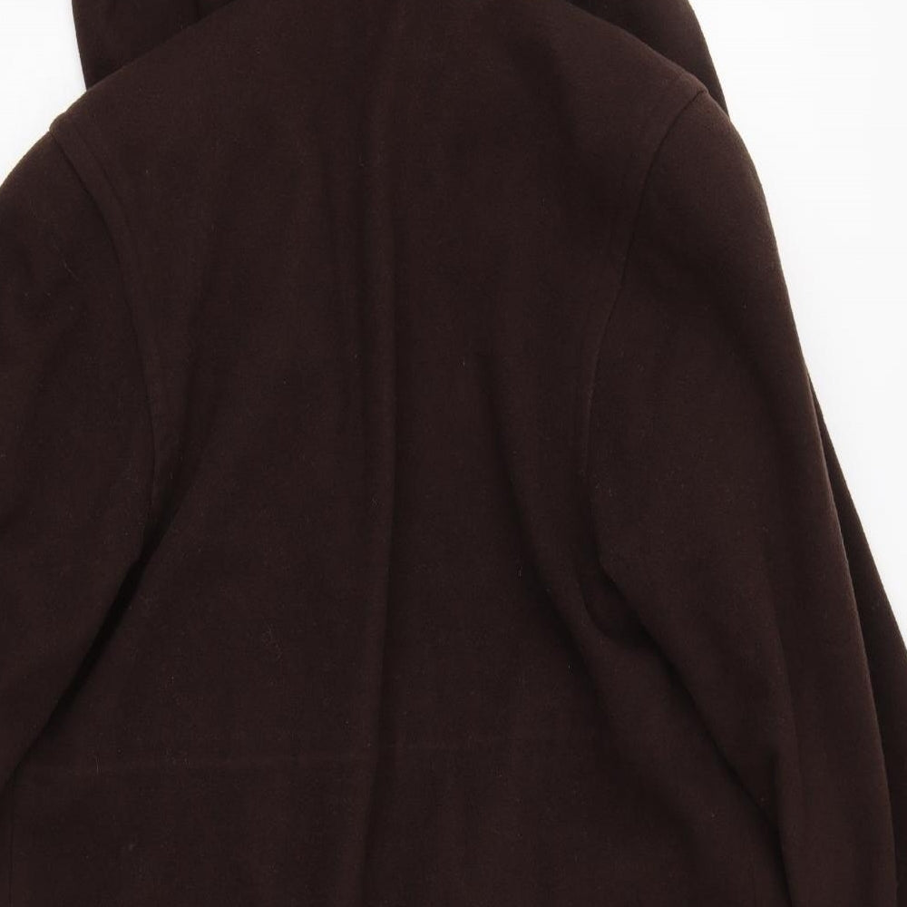 Anne Brookes Womens Brown   Jacket Coat Size 6