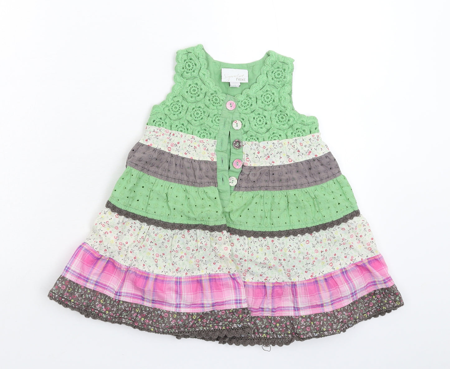 NEXT Girls Multicoloured Floral  A-Line  Size 12-18 Months