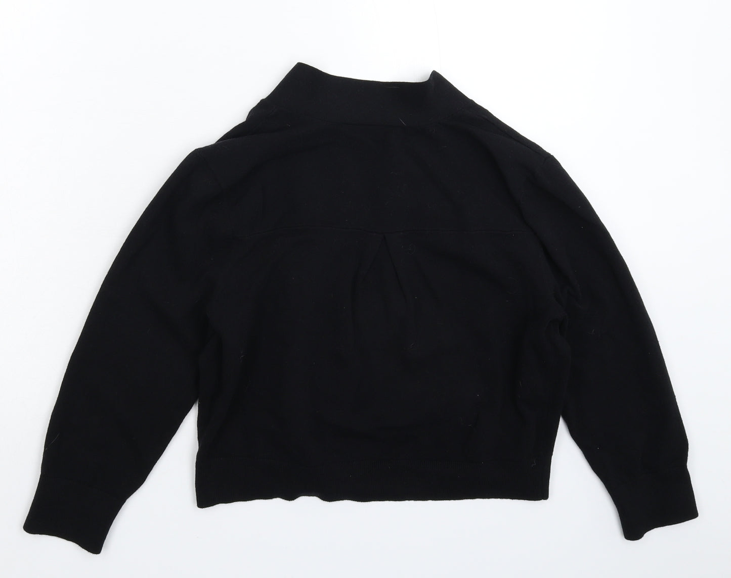 Wallis Womens Black  Knit Cardigan Jumper Size M