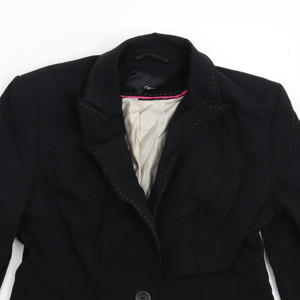 NEXT Womens Black   Jacket Suit Jacket Size 10