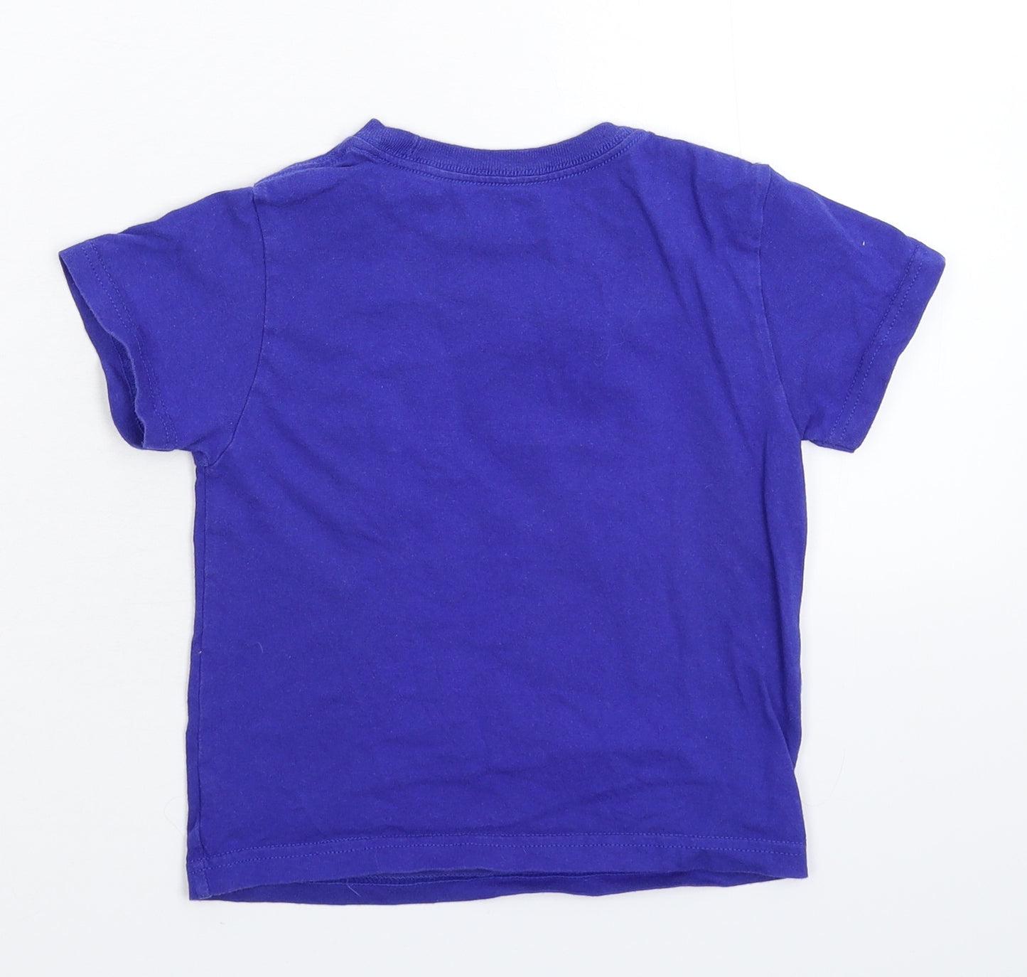 Marvel Boys Blue   Basic T-Shirt Size 4 Years